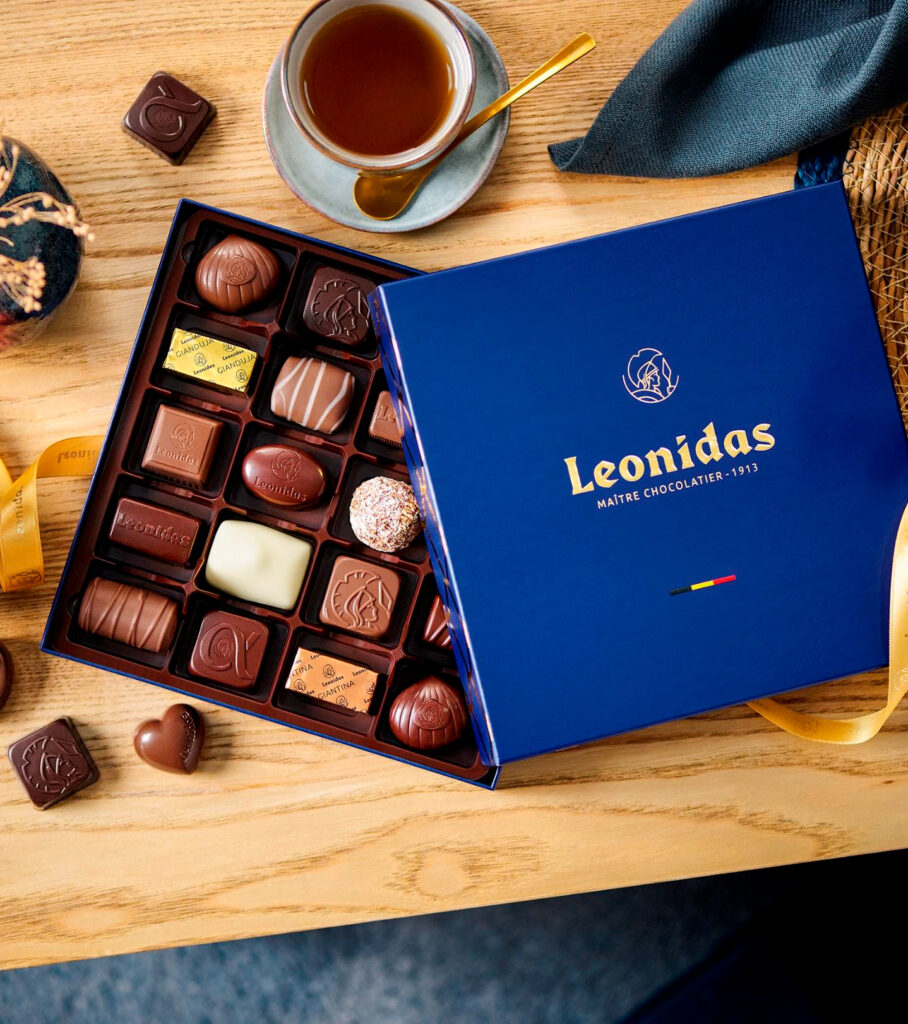 praline Leonidas pentru prima zi de scoala