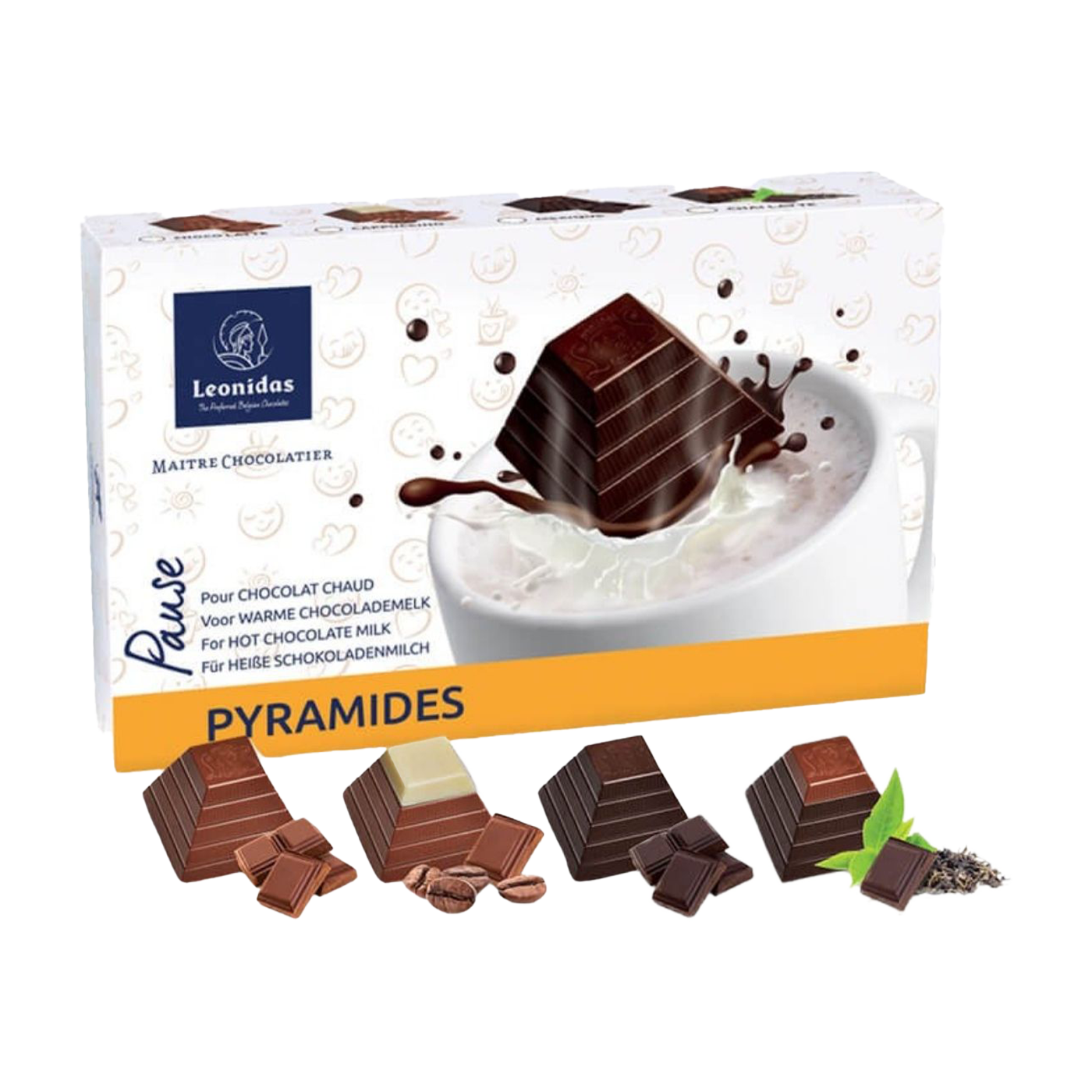 piramide ciocolata leonidas