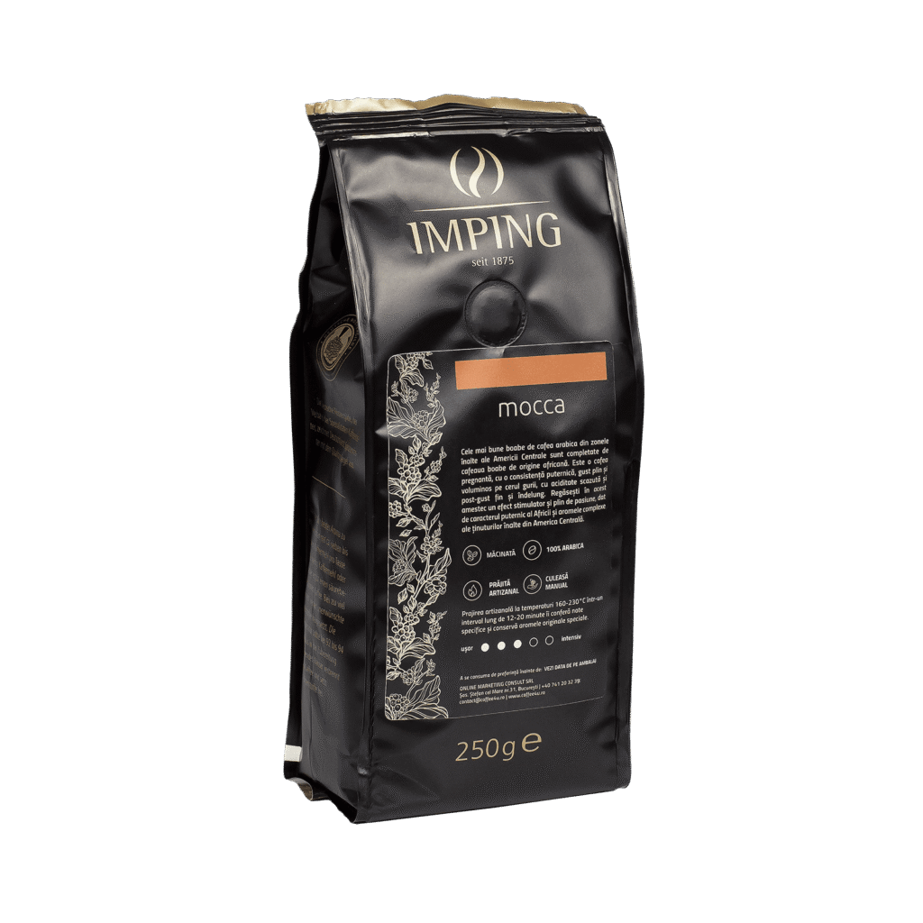 Mocca cafea macinata Imping 250g - Leonidas Ciocolaterie Online