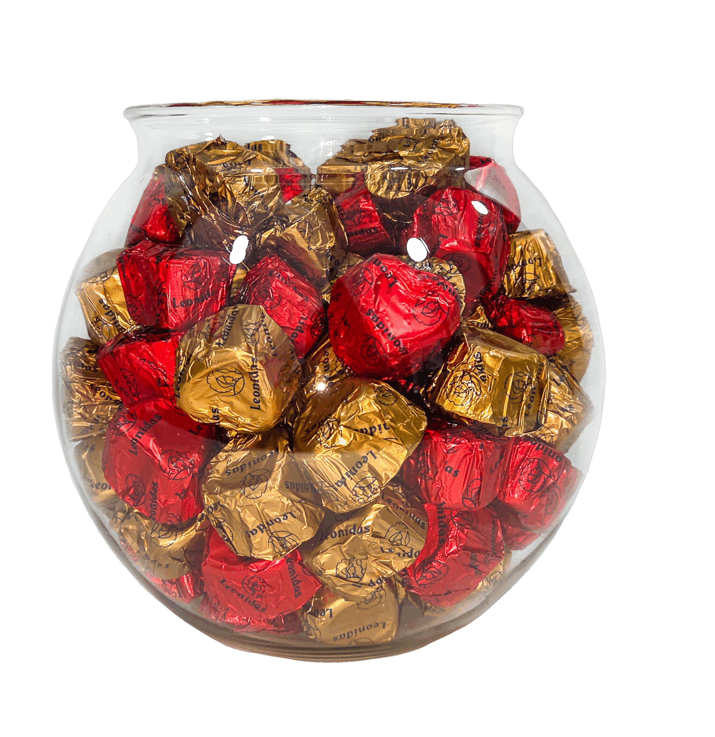 bol transparent inimioare