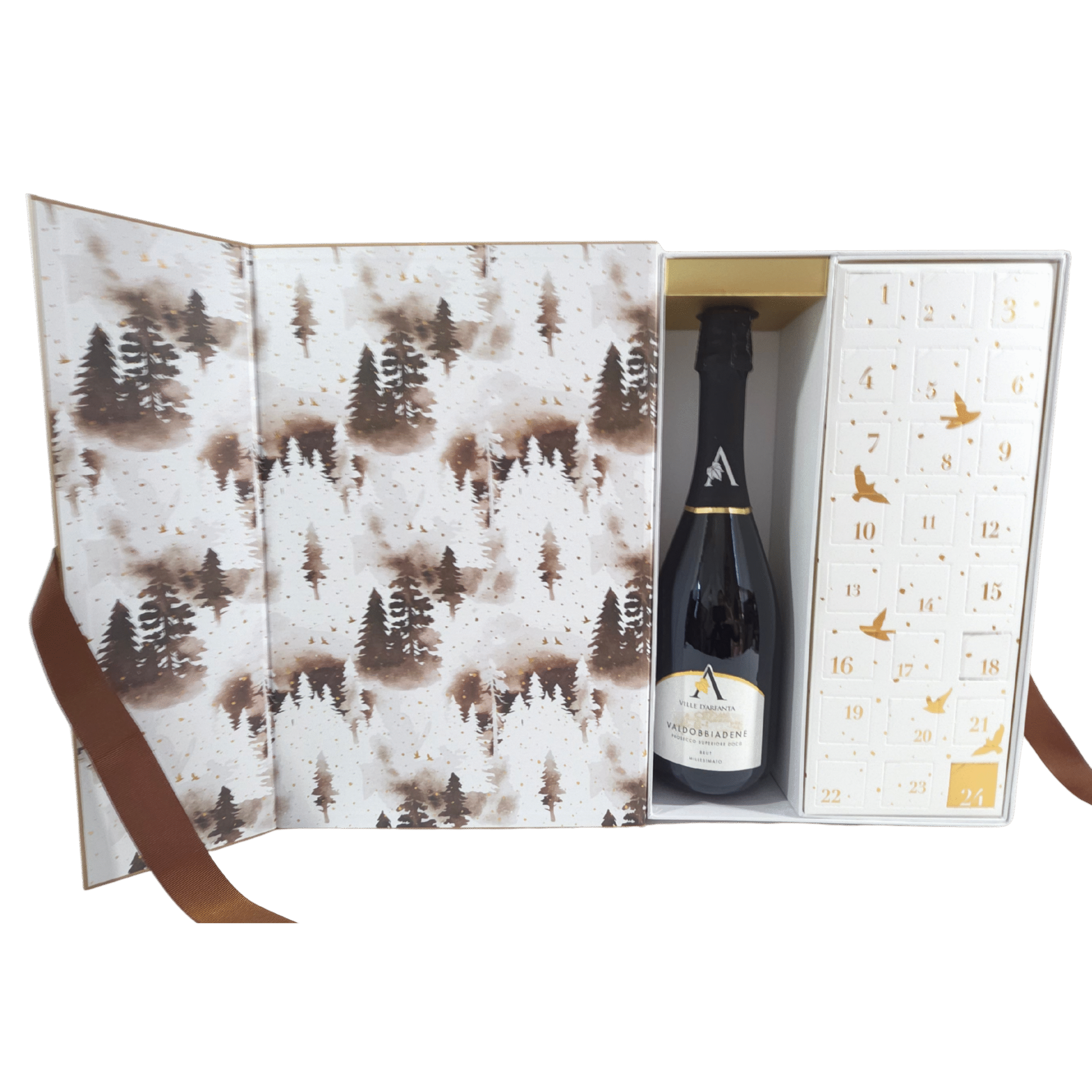 calendar pralines & prosecco
