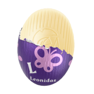 Mini Ou Cuberdon ciocolată albă - Small Egg Cuberdon White Chocolate