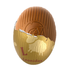 Mini Ou Gold ciocolată cu lapte - Small Egg Gold Milk